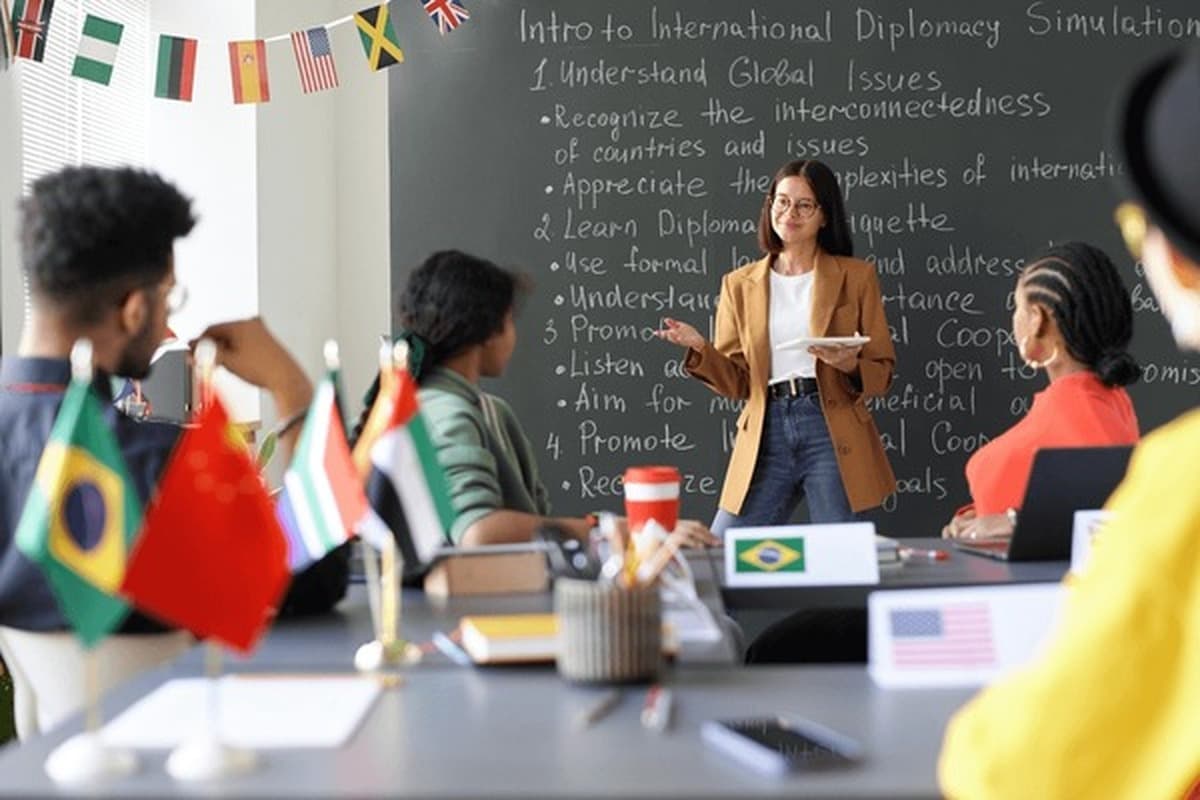 Student achieving study abroad dream